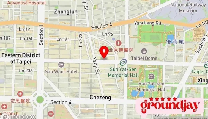 Xie Gua Ke Ji 地圖 - Taipei City, Da’an District