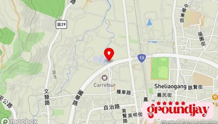 Xin Bang Dian Zi Gu Fen You Xian Gong Si Guo Hua Chang Sinbon Electronics Co Ltd 地圖 - Miaoli County, Miaoli City