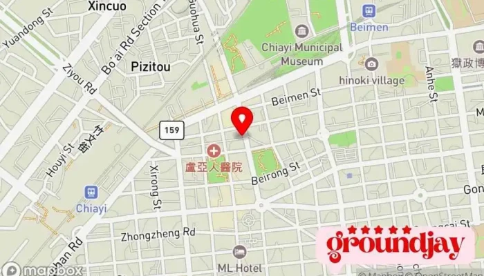 Xin Bing Wei Yu Le Guang Chang 地圖 - Chiayi City, West District