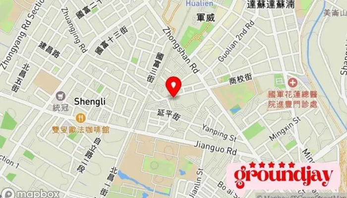 地图 心動603美容工作室-花蓮做臉 熱蠟美肌 美容美體 私密除毛 耳燭采耳 美容师 在 Hualien County, Hualien City