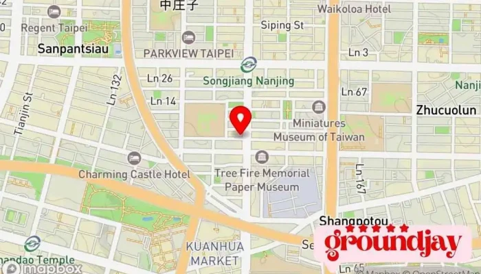 Xin Run Jian She Ji Gou 地圖 - Taipei City, Zhongshan District