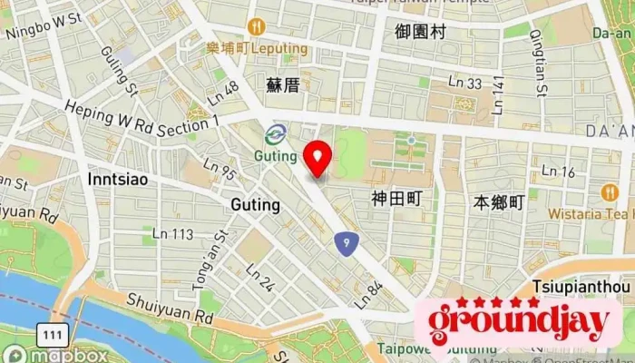 Xin Ye Ke Ji Gu Fen You Xian Gong Si Thinkyes 地圖 - Taipei City, Da’an District
