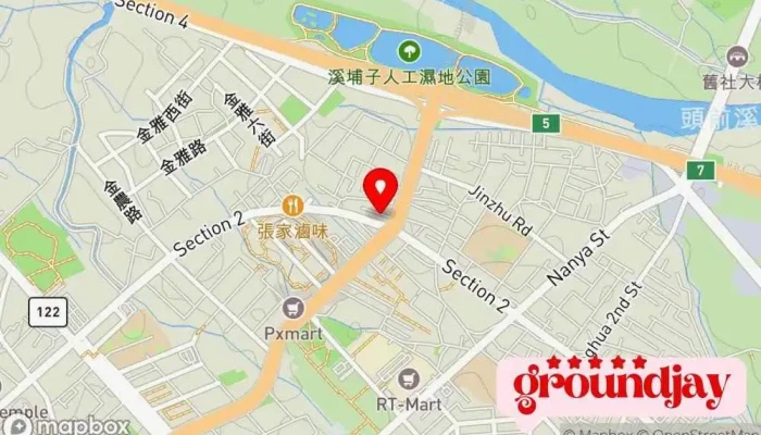 Xin Zhu Wang Ye She Ji 地圖 - Hsinchu City, East District