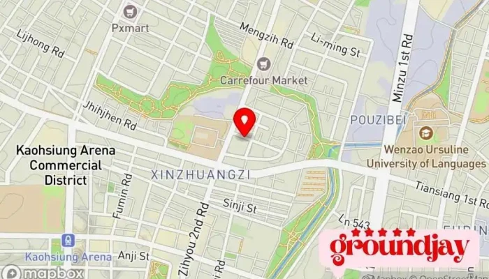 Xing Dong Wan Jia 地圖 - Kaohsiung City, Zuoying District