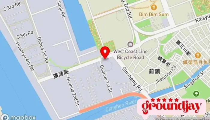 地图 亚资科技-最在乎您的餐饮专家 商业管理服务, 企业对企业服务, 计算机配件专卖店, 产品研发, 软件公司, 存储设备供应商 在 Kaohsiung City, Cianjhen District