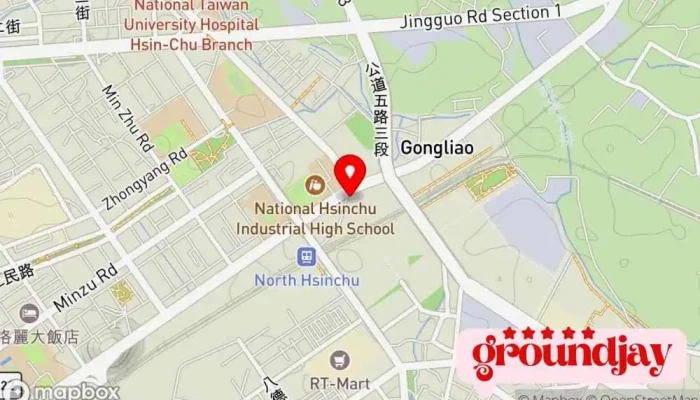 Yi Dong Fang Cheng She Qu 地圖 - Hsinchu City, East District