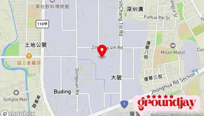 Yi Fa Jing Ji Gu Fen You Xian Gong Si 地圖 - Taoyuan City, Zhongli District