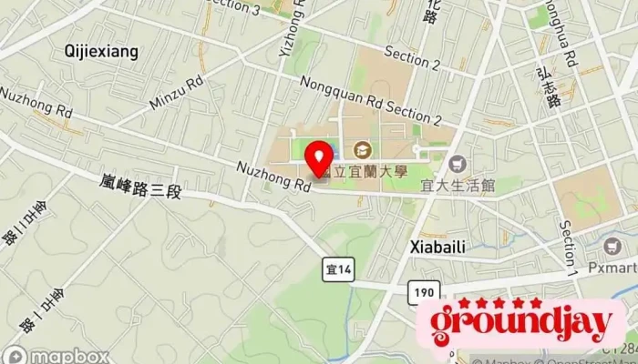 Yi Lan Yong Xu Fa Zhan Zhong Xin 地圖 - Yilan County, 宜兰市