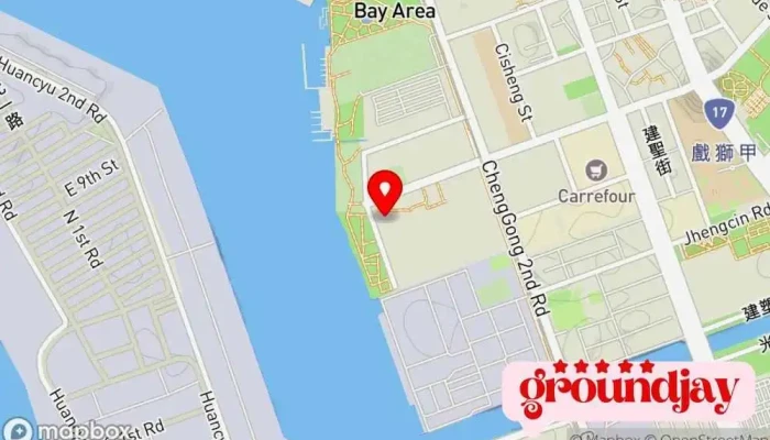 地图 易碩網際科技股份有限公司 互联网服务提供商, IT 咨询, 电子商务服务, 营销顾问, 网站设计师 在 Kaohsiung City, Cianjhen District