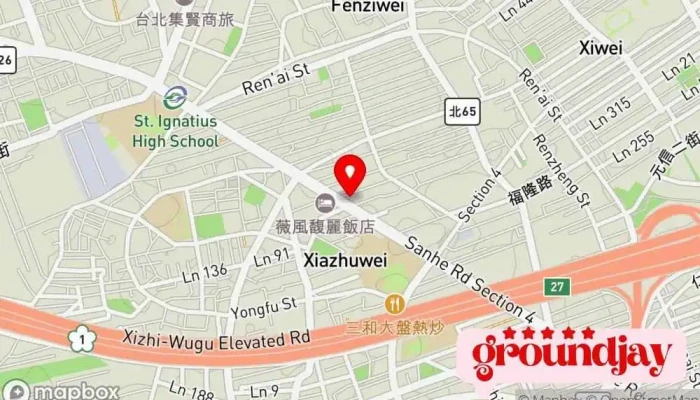 Yi Yun Gu Shu Wei Ke Ji Gu Fen You Xian Gong Si 地圖 - New Taipei City, Sanchong District