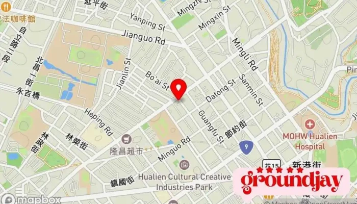 地图 英倫紳士髮廊 Cutting Edge Barbershop 理容店 在 Hualien County, Hualien City