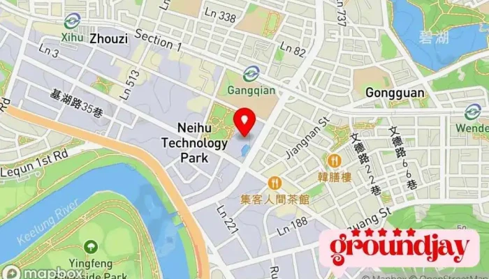 Ying Yuan Ke Ji 地圖 - Taipei City, Neihu District