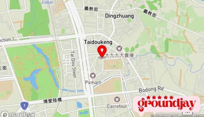 Yong Mao Yuan Chuang She Ji 地圖 - Chiayi City, East District