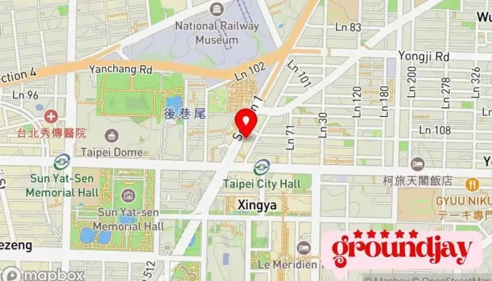 You Ke Gong Chang Hao Kang Bao Bao 地圖 - Taipei City, Xinyi District