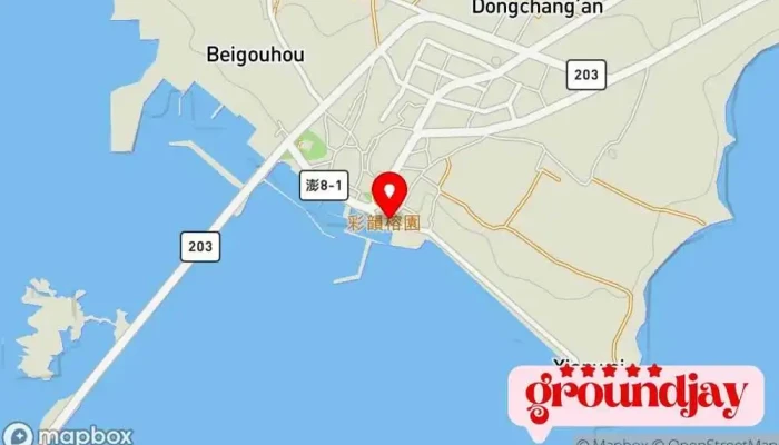 You Men Pai De Gong Gong Ce Suo 地圖 - Penghu County, Baisha Township
