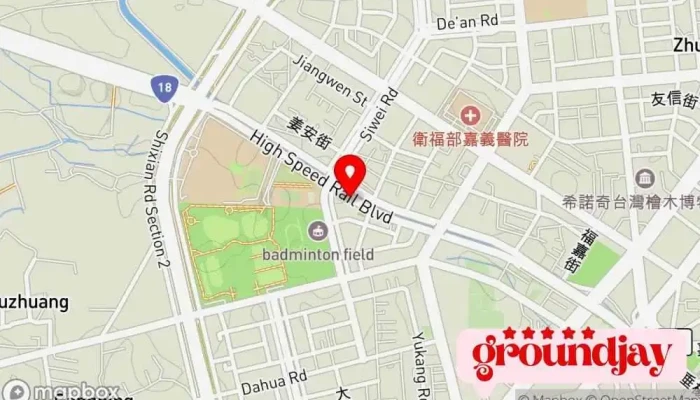 Yu Dian Tong Jian She Kai Fa You Xian Gong Si 地圖 - Chiayi City, West District