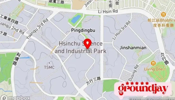 地图 远东金士顿科技股份有限公司 制造商 在 Hsinchu City, East District