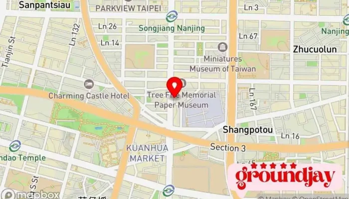 Yue Pei Ke Ji Appar Technologies 地圖 - Taipei City, Zhongshan District
