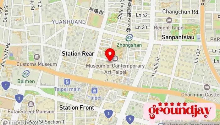 Yun Duan Xing Dong Ke Ji Gu Fen You Xian Gong Si 地圖 - Taipei City, Datong District