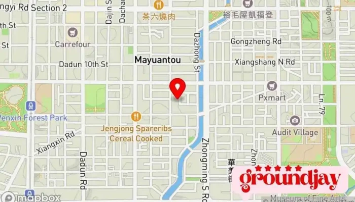 Yun Duan Xing Guan 地圖 - Taichung City, West District