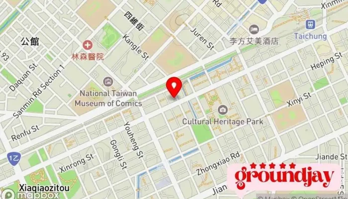 Yun Duan Zu Pu 地圖 - Taichung City, South District