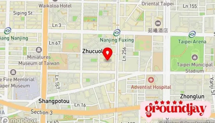 Yun He Ti Tai Guan Li Ji Gou 地圖 - Taipei City, Zhongshan District