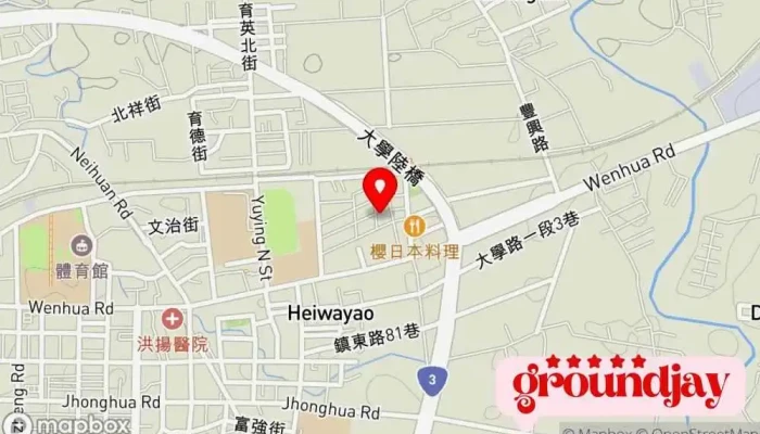 Yun Zhong Duan Kai Fa You Xian Gong Si 地圖 - Yunlin County, Douliu City