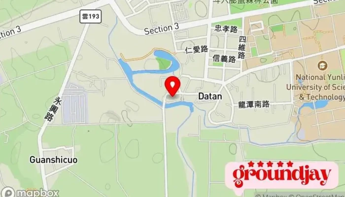 Yun Zi Zai Dian Ti Tao Fang 地圖 - Yunlin County, Douliu City