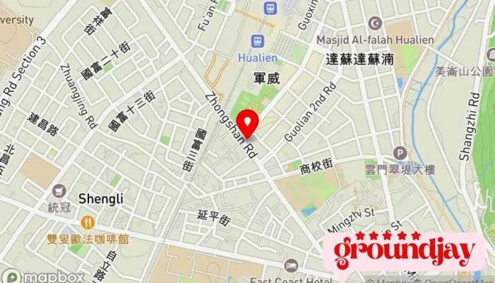 Zhai Yuan Zi 地圖 - Hualien County, Hualien City