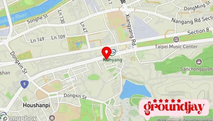 Zhan Lu Ce Ji Tuan 地圖 - Taipei City, Nangang District