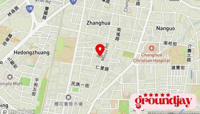 Zhang Hua Xian Gong Ye Hui 地圖 - Changhua County, Changhua City