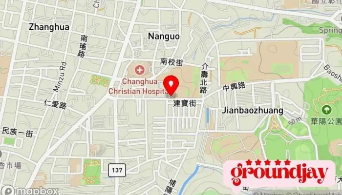 Zhang Hua Xian Zhang Hua Hu Zheng Shi Wu Suo 地圖 - Changhua County, Changhua City