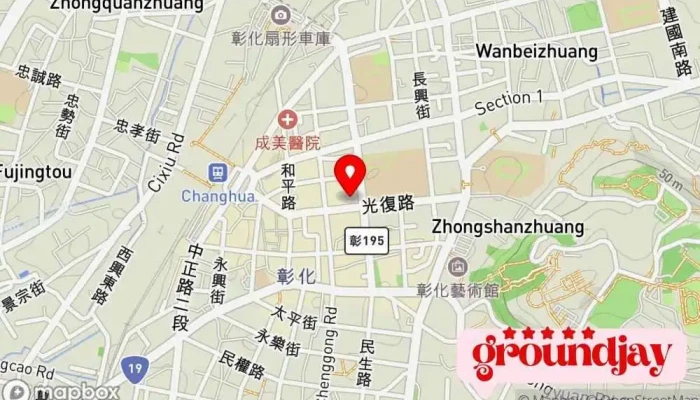 Zhang Hua Xian Zhang Hua Shi Gong Suo 地圖 - Changhua County, Changhua City