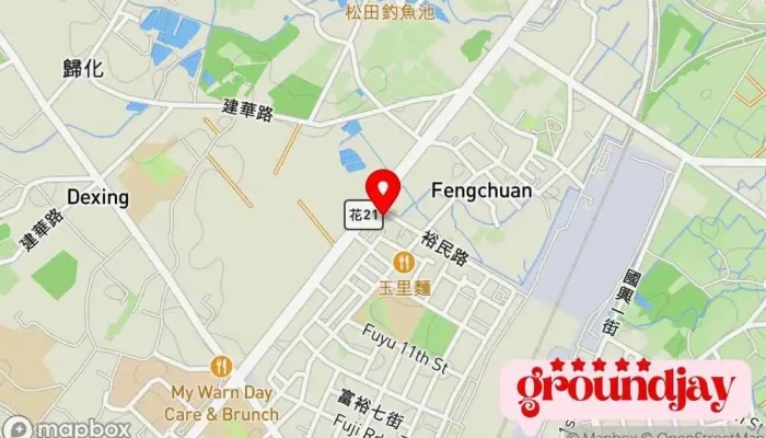 Zhao Ji Wu Guan Hua Lian Dian 地圖 - Hualien County, Hualien City