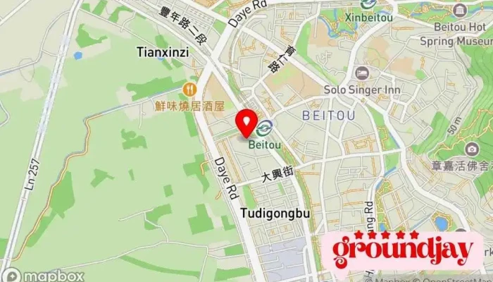 Zhe Ge Zhe Ge Pan 地圖 - Taipei City, Beitou District