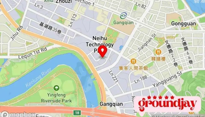 Zheng Hang Zi Xun Gu Fen You Xian Gong Si 地圖 - Taipei City, Neihu District