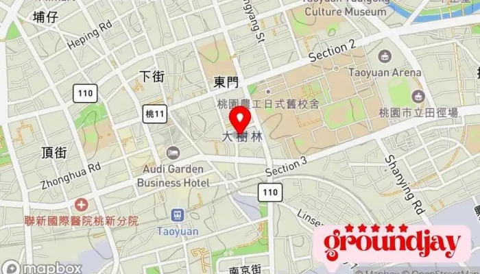 Zheng Hua Qi Ye You Xian Gong Si 地圖 - Taoyuan City, Taoyuan District