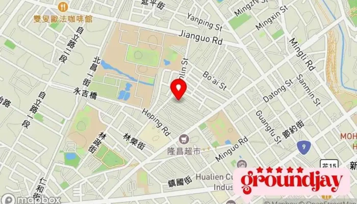 地图 知安艺术美学·花莲美甲 美甲店 在 Hualien County, Hualien City