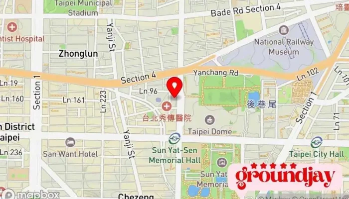 Zhi Bang Sheng Huo Guan 地圖 - Taipei City, Da’an District