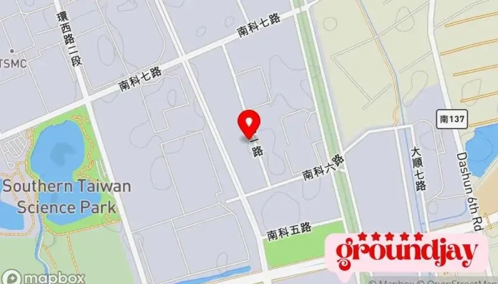 地图 直得科技股份有限公司 机械配件制造商, 机械制造商 在 Tainan City, Xinshi District
