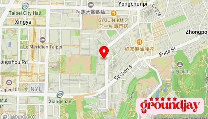 Zhi Qi Zi Xun Gu Fen You Xian Gong Si 地圖 - Taipei City, Xinyi District