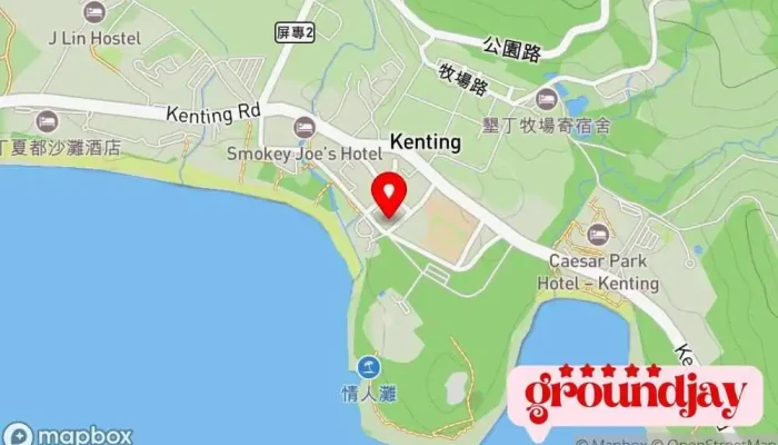 Zhong Hua Dian Xin Ken Ding Hui Guan 地圖 - Pingtung County, Hengchun Township
