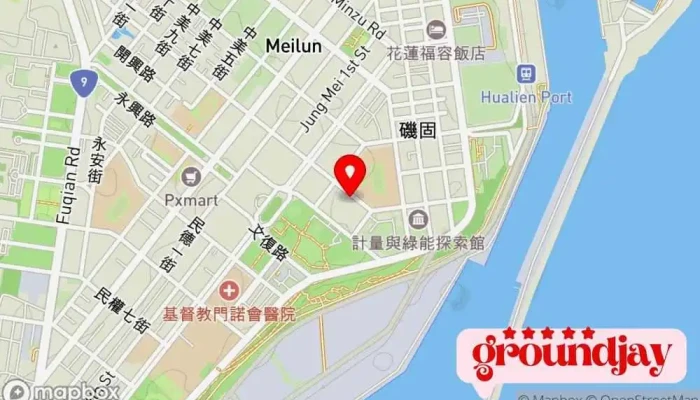 Zhong Hua Dian Xin Mei Lun Hui Guan 地圖 - Hualien County, Hualien City