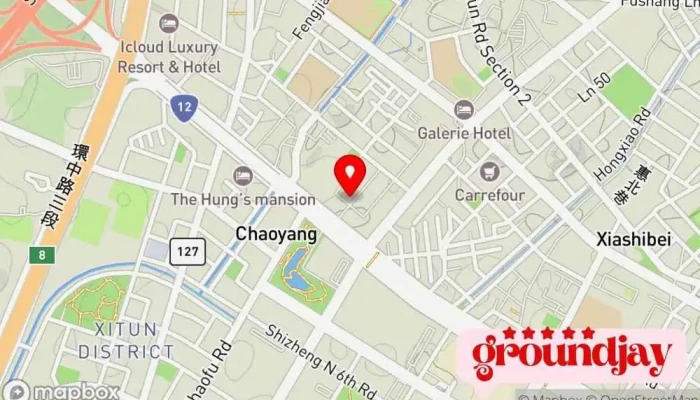 Zhong Hua Huo Dong Zi Yuan Zheng He You Xian Gong Si 地圖 - Taichung City, Xitun District