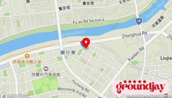 Zhong Jia Kuan Pin  Shuang Zi Xing 地圖 - Tainan City, North District
