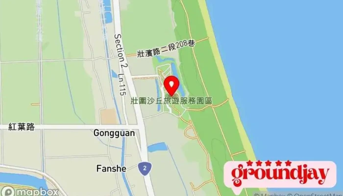 Zhuang Wei Lu You Sheng Tai Yuan Qu 地圖 - Yilan County, Zhuangwei Township