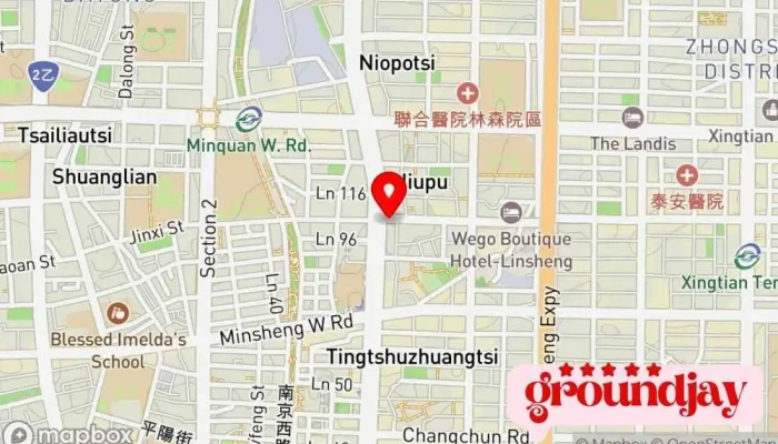 Zi Tong Dian Nao 地圖 - Taipei City, Zhongshan District