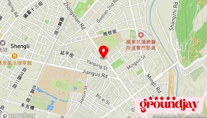 地图 足沐养生馆 足部按摩店 在 Hualien County, Hualien City