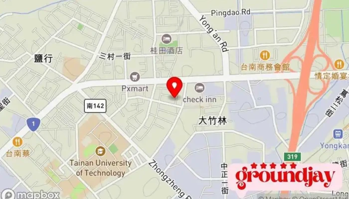 Argeweb Framework Zhan Dian She Zhi Jing Ling 地圖 - Tainan City, Yongkang District