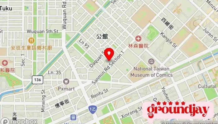Benks Tai Wan Zong Dai Li 地圖 - Taichung City, West District